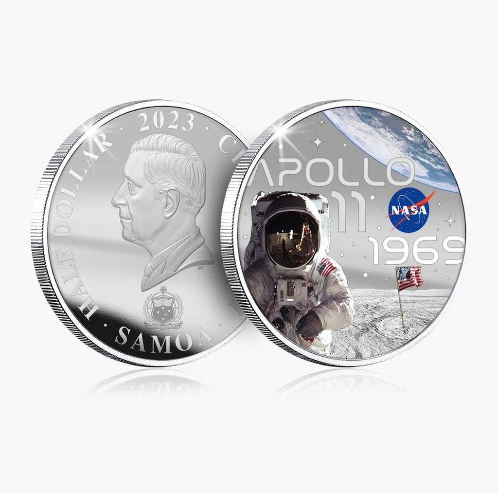 The Official History of NASA 2023 Coin Collection book+First Coin Limited To 9999