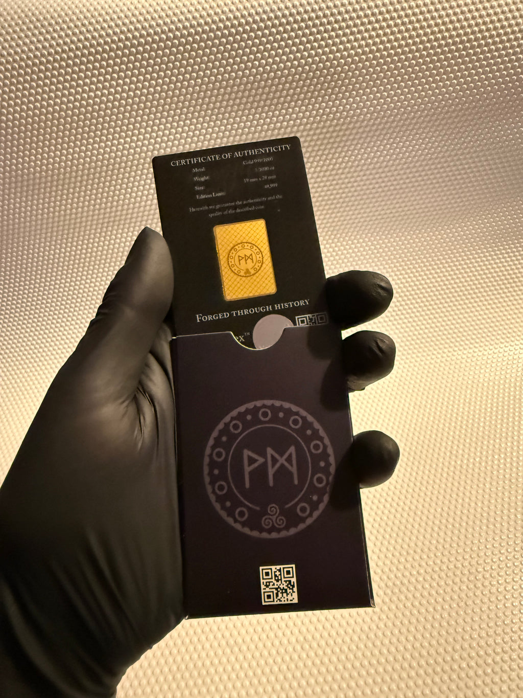 Wessex Mint The Unicorn of Scotland
1/1000th oz 24k Fine Gold Bar