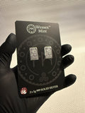 Wessex Mint Panda 2 x 1g Silver .999 Fine Bullion Bars (2g Total)