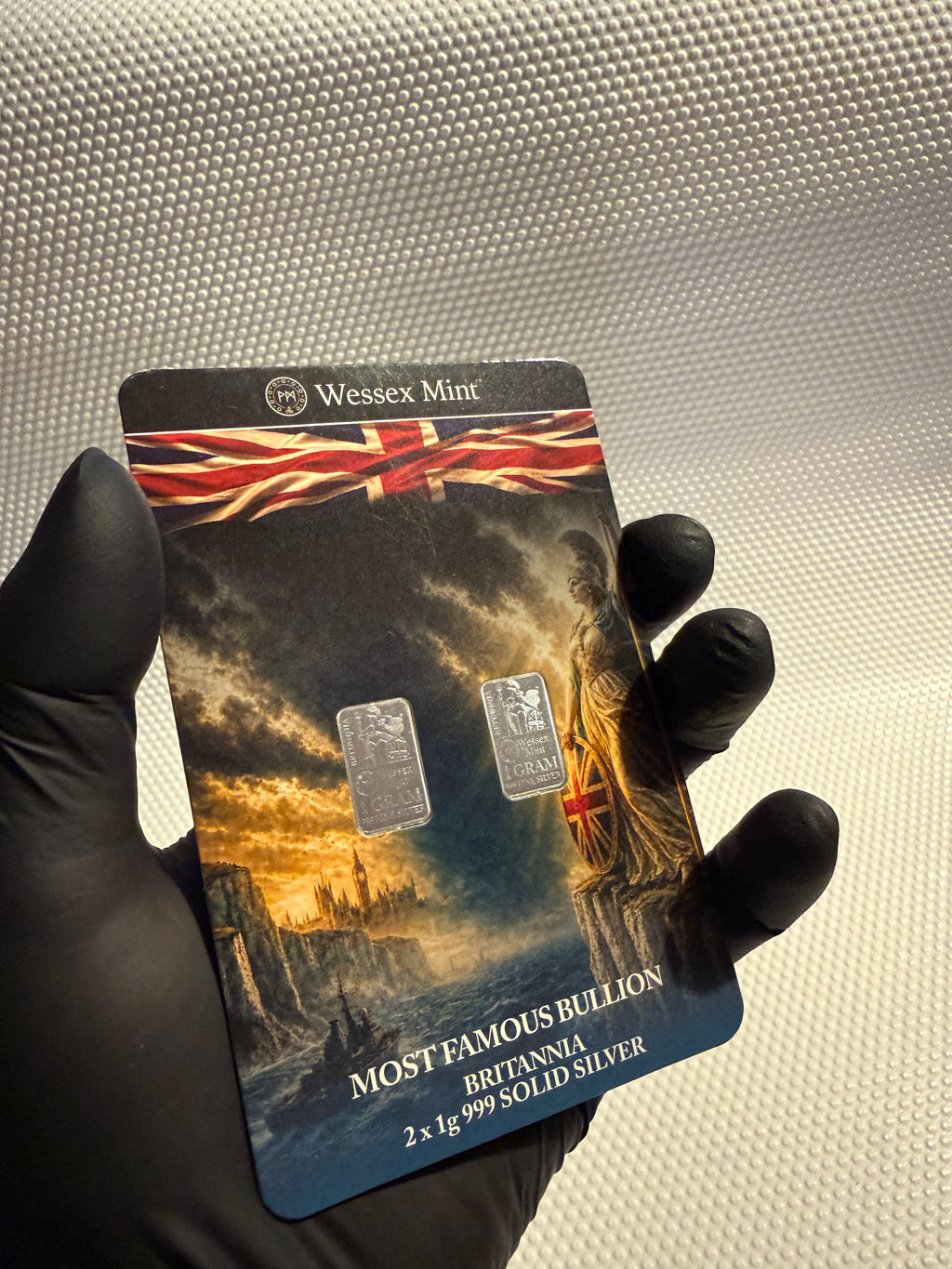 Wessex Mint Britannia 2 x 1g .999 Fine
Silver Bullion Set