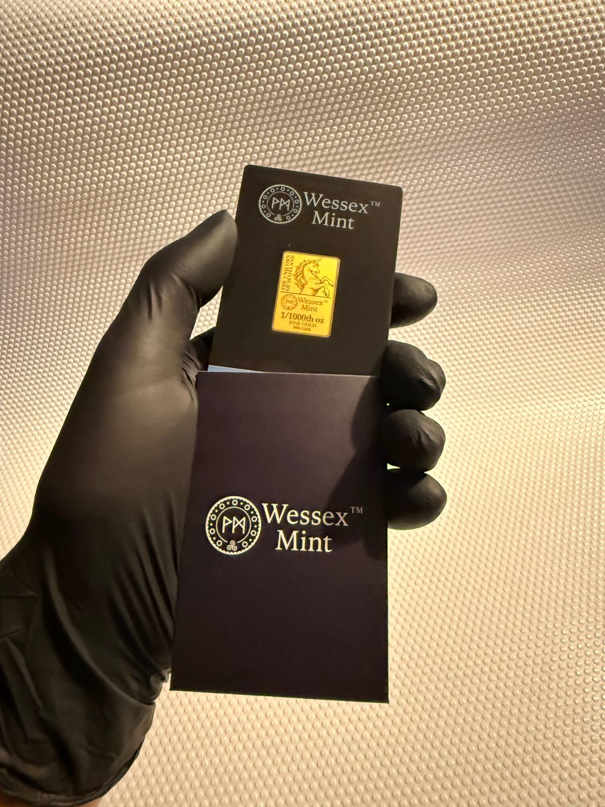 Wessex Mint The Unicorn of Scotland
1/1000th oz 24k Fine Gold Bar