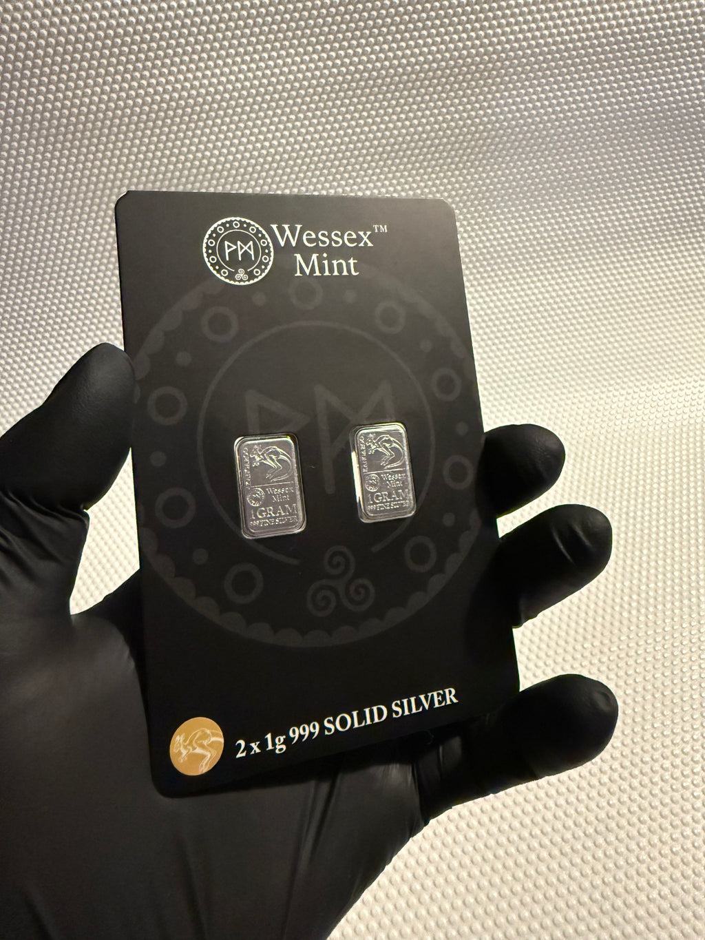 Wessex Mint Kangaroo 2 x 1g Silver .999 Fine Bullion Bars