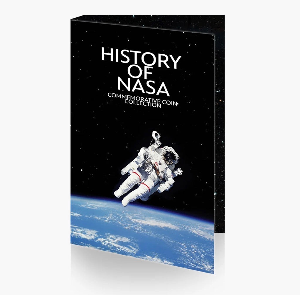 The Official History of NASA 2023 Coin Collection book+First Coin Limited To 9999