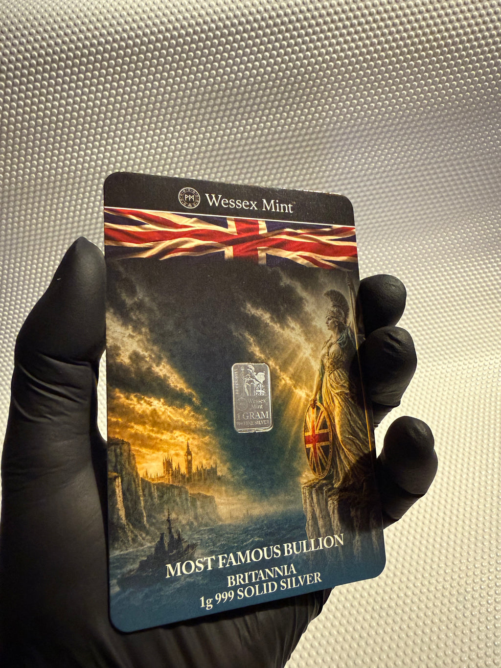 Wessex Mint Britannia 1g Silver .999 Fine Bullion Bar